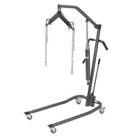 Drive Hydraulic Patient Lift, 6 Point Cradle, 3" Casters, Silver Vein — for Patient Lift & Stand Assists in Clinical and Institutional Care