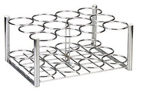 Drive Steel Oxygen Cylinder Rack, D or E Cylinders Only, 6 Cylinders — for Organized Equipment Storage