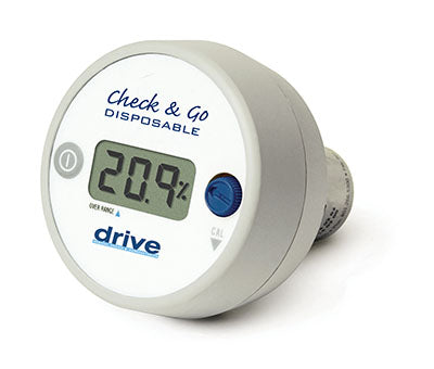 Drive O2 Analyzer with 3 Digit LCD Display — for Respiratory in Clinical and Institutional Care