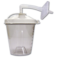 Drive Disposable Suction Canisters, 800CC, Pack of 12 — for Respiratory in Clinical and Institutional Care