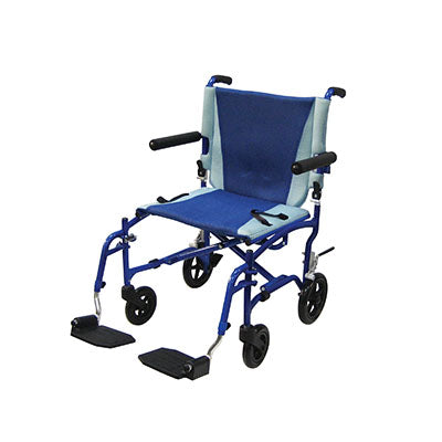 Drive TranSport Aluminum Transport Wheelchair — for Mobility and Patient Transport