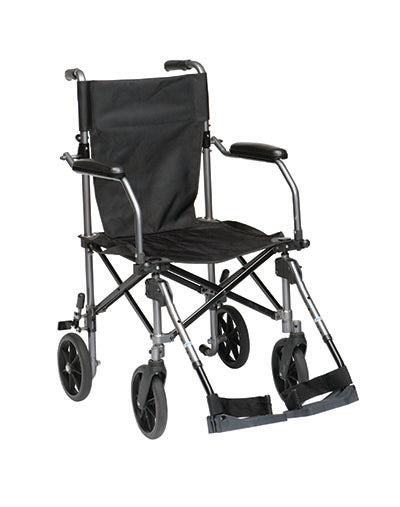 Drive Travelite Chair in a Bag Transport Wheelchair — for Mobility and Patient Transport