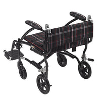 Drive Fly Lite Ultra Lightweight Transport Wheelchair — for Strength Training and Rehabilitation
