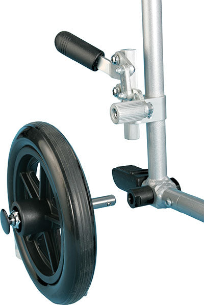 Drive Flyweight Lightweight Transport Wheelchair with Removable Wheels, Red — for Strength Training and Rehabilitation