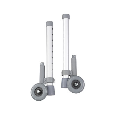 Drive Rear Glide Walker Brakes with 3" Wheels, 1 Pair — for Safe and Supported Mobility