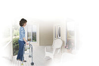 Drive Walker Rear Tennis Ball Glides with Additional Glide Pads, 1 Pair — for Safe and Supported Mobility