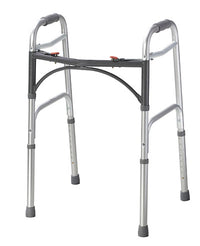 Drive Deluxe Two Button Folding Walker — for Safe and Supported Mobility