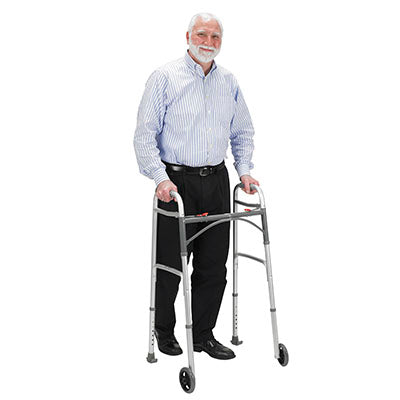 Drive Walker Glide Ski, Gray, 1 Pair — for Safe and Supported Mobility
