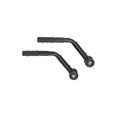 Drive Anti Tippers with Casters, 1 Pair — for Mobility and Patient Transport