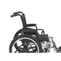 Drive Viper Wheelchair with Flip Back Removable Arms, Desk Arms, Elevating Leg Rests, 14" Seat — for Mobility and Patient Transport