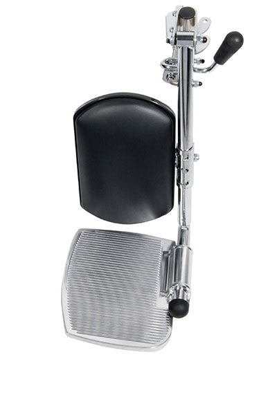 Drive Front Rigging for Sentra EC Heavy Duty Extra Wide, Elevating Leg Rests, 1 Pair — for Mobility and Patient Transport