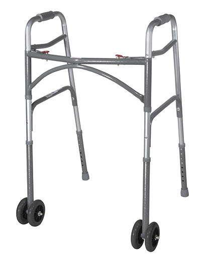 Drive Heavy Duty Bariatric Walker Wheels, 5", 1 Pair — for Safe and Supported Mobility