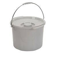 Drive Bariatric Drop Arm Bedside Commode Chair — for Safe Bathing and Hygiene