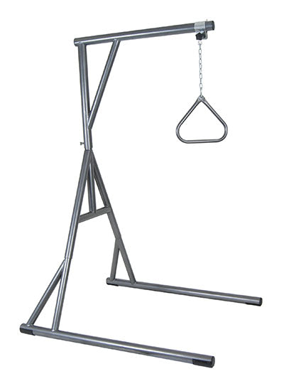 Drive Bariatric Heavy Duty Trapeze Bar, Silver Vein — for Patient Lift & Stand Assists in Clinical and Institutional Care