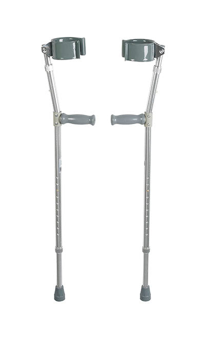 Drive Lightweight Walking Forearm Crutches, Bariatric, 1 Pair — for Strength Training and Rehabilitation