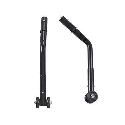 Drive Adjustable Universal Wheelchair Anti Tipper with Wheels, Black, 1 Pair — for Treatment and Examination Rooms