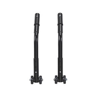 Drive Adjustable Universal Wheelchair Anti Tipper with Wheels, Black, 1 Pair — for Treatment and Examination Rooms