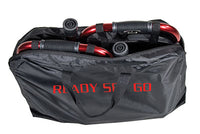 Drive Portable Folding Travel Walker with 5" Wheels and Fold up Legs — for Safe and Supported Mobility