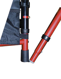 Drive Portable Folding Travel Walker with 5" Wheels and Fold up Legs — for Safe and Supported Mobility