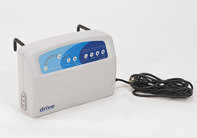 Drive Med Aire Plus Defined Perimeter Low Air Loss Mattress Replacement System, with Low Pressure Alarm, 8" — for Exercise and Therapy Floor Work