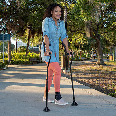 StrongArm Comfort Cane, Black, Each — for Treatment and Examination Rooms