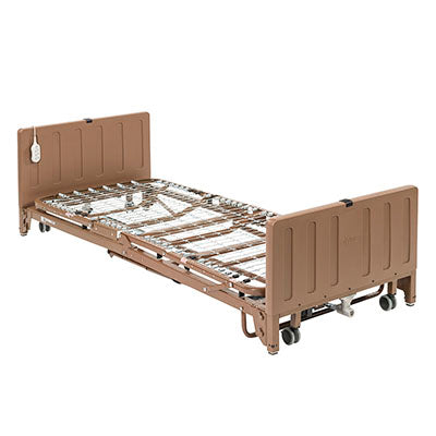 Drive Full Electric Low Height Bed, Half Rails — for Exercise and Therapy Floor Work