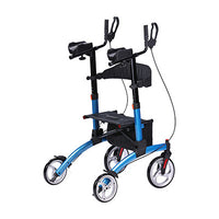 Drive Elevate Upright Walker, Blue — for Safe and Supported Mobility