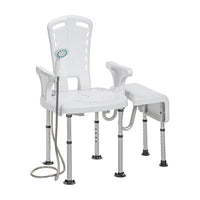 Drive PreserveTech Aquachair Transfer Accessory with Curtain Guard Protection — for Safe Bathing and Hygiene
