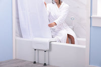 Drive PreserveTech Aquachair Transfer Accessory with Curtain Guard Protection — for Safe Bathing and Hygiene