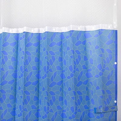 Covoc Disposable Privacy Curtains, Oasis Pattern, Case of 24 — for Privacy Screens and Curtains in Clinical and Institutional Care