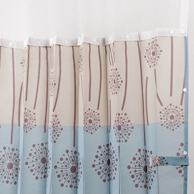 Covoc Disposable Privacy Curtains, Blossom Pattern, Case of 24 — for Privacy Screens and Curtains in Clinical and Institutional Care