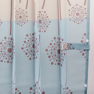 Covoc Disposable Privacy Curtains, Blossom Pattern, Case of 24 — for Privacy Screens and Curtains in Clinical and Institutional Care