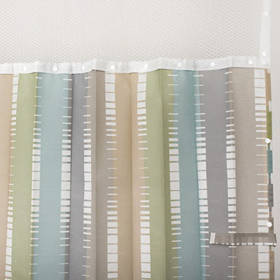 Covoc Disposable Privacy Curtains, Fjord Pattern, Case of 24 — for Privacy Screens and Curtains in Clinical and Institutional Care