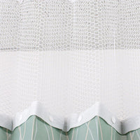 Covoc Snap Mesh Privacy Curtain Heading, 4" (for 7'5" Ceiling) — for Privacy Screens and Curtains in Clinical and Institutional Care