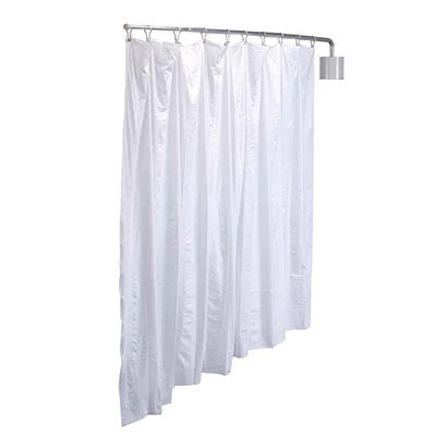 Covoc Wall Mount Privacy Screen with White Vinyl Curtain — for Privacy Screens and Curtains in Clinical and Institutional Care