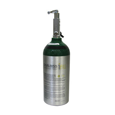 Drive DeVilbiss D iFill Cylinder with Integrated Regulator — for Respiratory in Clinical and Institutional Care
