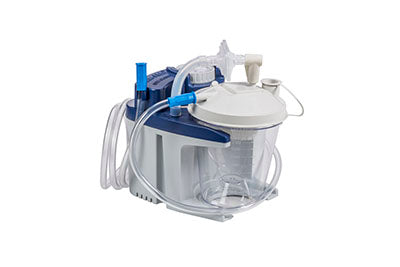 Drive Vacu-Aide Suction Unit w/Battery, Disposable Container w/Internal Filter and Carry Bag — for Respiratory in Clinical and Institutional Care