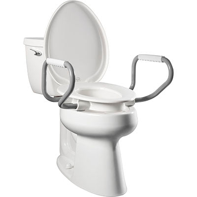 Bemis Elongated Assurance Toilet Seat with Arms — for Safe and Independent Toileting