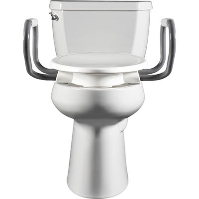 Bemis Elongated Assurance Toilet Seat with Arms — for Safe and Independent Toileting