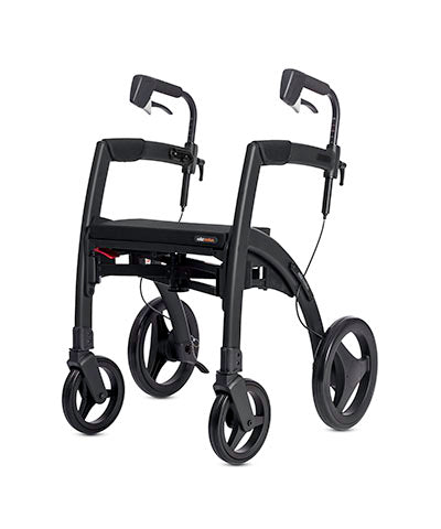 Rollz Motion Rhythm, Matt Black, 1 Laser — for Safe and Supported Mobility