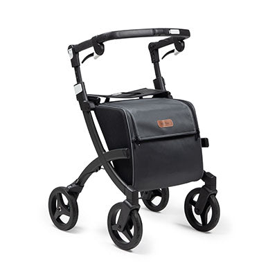 Rollz Flex, Classic Brake, Matt Black — for Safe and Supported Mobility