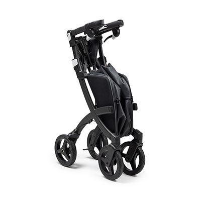 Rollz Flex, Classic Brake, Matt Black — for Safe and Supported Mobility