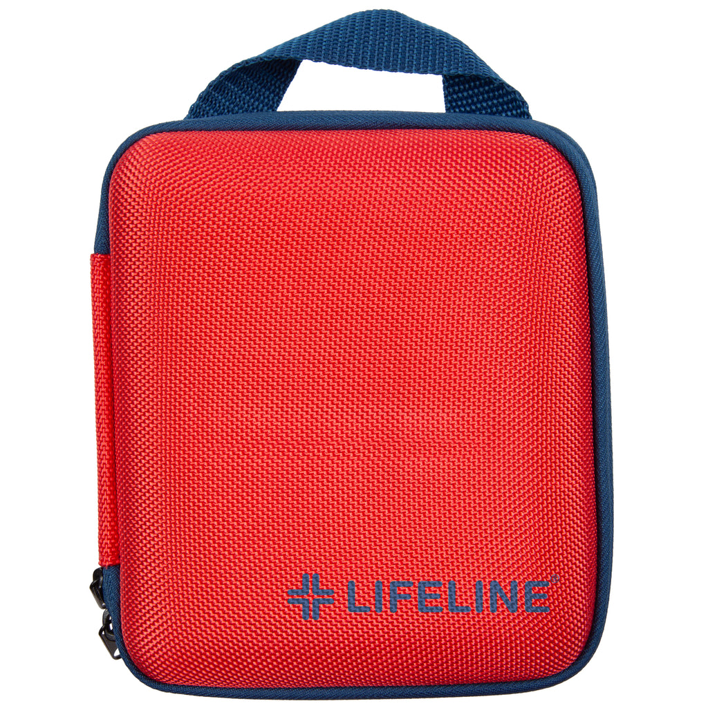 Lifeline 53-Piece Medium Hard-Shell Foam First Aid Kit – Impact-Resistant Portable Trauma & Wound Care Assembly