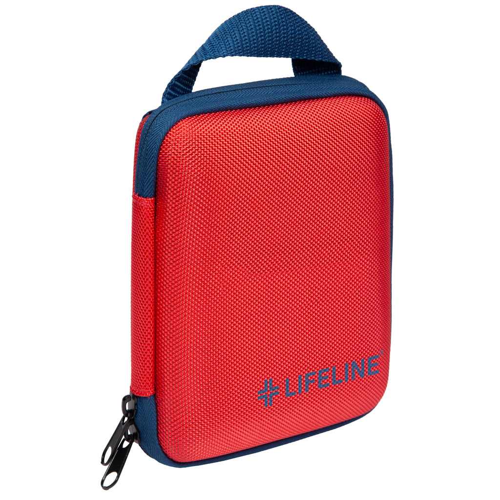 Lifeline 53-Piece Medium Hard-Shell Foam First Aid Kit – Impact-Resistant Portable Trauma & Wound Care Assembly