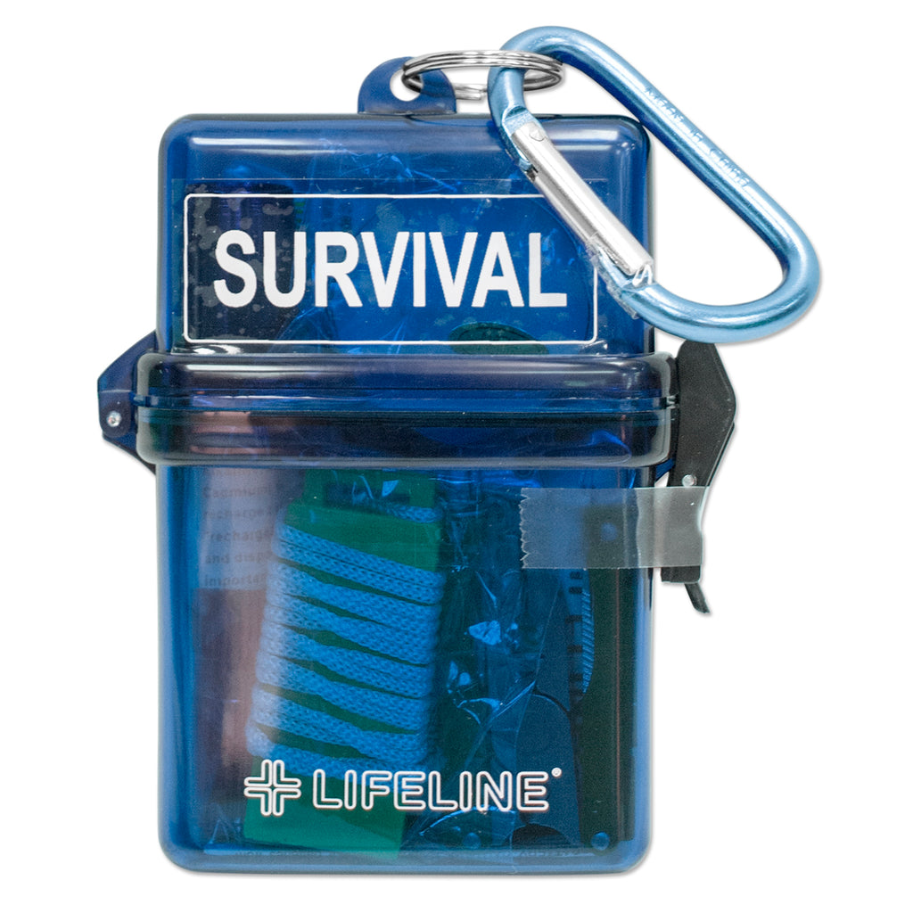 Lifeline 13-Piece Weather-Resistant Survival Kit – Compact Emergency Preparedness Module