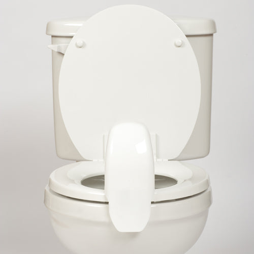 Maddak Toilet seat splash guard — for Safe and Independent Toileting