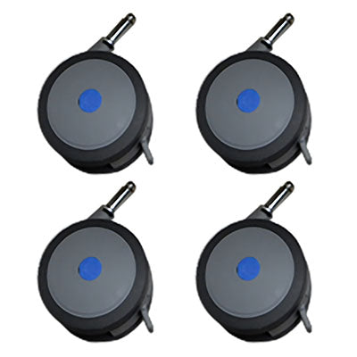 Generic Reclining bath chair, accessory, casters, set of 4 — for Safe Bathing and Hygiene