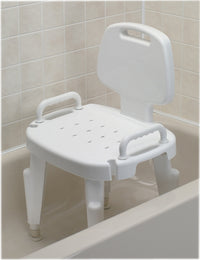 Maddak Adjustable shower seat with arms and back — for Treatment and Examination Rooms
