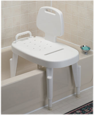 Maddak Shower transfer bench, adjustable — for Treatment and Examination Rooms