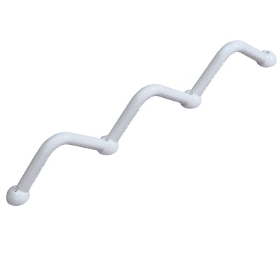 Maddak Grab bar, multi-level, plastic, 25" — for Safe Bathing and Hygiene